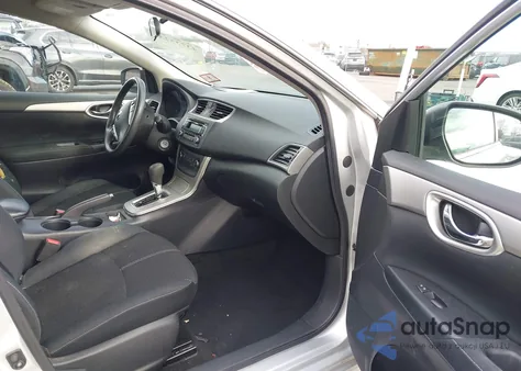 2015 Nissan Sentra S из США, поврежденный, VIN 3N1AB7AP0FY373186